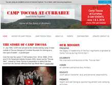 Tablet Screenshot of camptoccoaatcurrahee.org